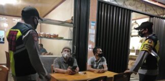 Tekan Penyebaran Covid-19, Polsek Daik Lingga Terus Gelar Operasi Yustisi
