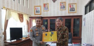 Konsulat Jenderal Jepang Kunjungi Mapolres Natuna