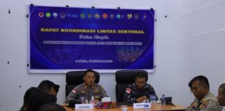 Kapolres Anambas Ikuti Rakor Lintas Sektoral Pengamanan Nataru