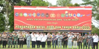 Apel Gelar Pasukan Operasi Lilin Seligi 2022 di Polda Kepri