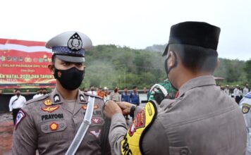 Kapolres Lingga Pimpin Apel Gelar Pasukan Operasi Lilin Seligi 2022