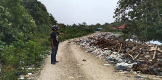 Sampah di TPA Natuna Berserakan, Ganggu Pengguna Jalan