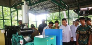 Gubernur Ansar Resmikan Operasional Genset dan Jaringan Listrik 3 Pulau Hinterland Batam