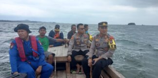 Tanggap Terima Laporan, Kapolres Lingga Turun Langsung Bantu Cari Orang Hilang