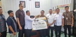 Pemkab Asahan Terima CSR dari PT Bank Sumut