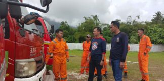 Siaga Malam Tahun Baru, Kadis Damkar Natuna Cek Armada