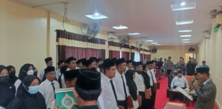 Ketua KPU Anambas Lantik 50 Anggota PPK