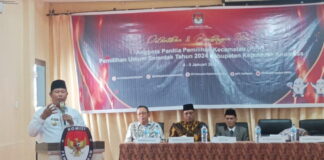 Hadiri Pelantikan Anggota PPK, Ini Pesan Bupati Anambas
