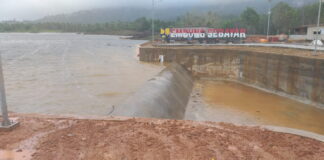 Persoalan Baru Embung Sebayar, Air Genangan Merembet ke Lahan dan Kebun Warga