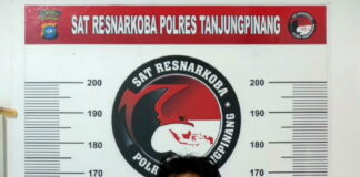 Seorang Pelaku Tindak Pidana Narkotika, Diamankan Sat Resnarkoba Polresta Tanjungpinang