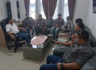 Perkenalkan Pengurus dan Anggota, PJS Anambas Sambangi KPU
