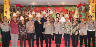 Keluarga Besar Polres Asahan Laksanakan Perayaan Natal Bersama