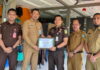 Cabjari Natuna di Tarempa Terima Penghargaan dari Pemkab Anambas