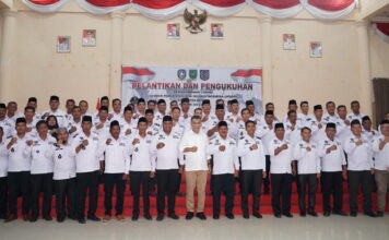 Hadiri Pelantikan APDESI Natuna, Wan Siswandi : Kades Adalah Garda Terdepan Dalam Memberikan Pelayanan Kepada Masyarakat