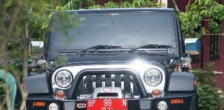 Mobil Rubicon Sudah Balik, Bupati Natuna Tak Mau Pakai Pinginnya Dilelang Saja