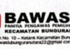 PENGUMUMAN HASIL SELEKSI ADMINISTRASI CALON ANGGOTA PANWASLU BUNGURAN UTARA TAHUN 2023