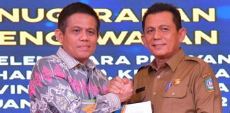 Gubernur Ansar Hadiri Penganugerahan Opini Pengawasan dari Ombudsman RI Perwakilan Kepri