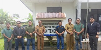 Bahas Persiapan HPN, PWI Natuna Sambangi Desa Pian Tengah