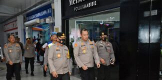 Kapolda Kepri Pantau Pengamanan Malam Tahun Baru