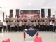 Kapolres Pimpin Upacara Kenaikan 22 Personel Polres Lingga