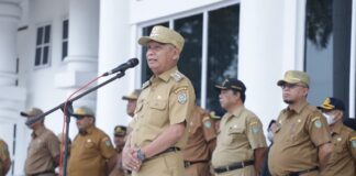 Bupati Asahan Apel Gabungan Perdana di Tahun 2023
