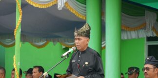 Bupati Natuna Pimpin Upacara Peringatan HAB Kementerian Agama Ke-77