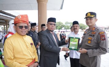 Kapolres Asahan Hadiri HAB Ke 77 Tahun 2023