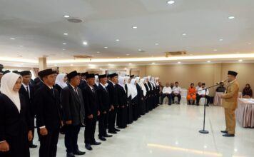 Ketua KPU Natuna Lantik 85 Anggota PPK