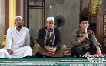 Jumat Curhat, Kapolres Asahan Himbau Masyarakat Menjaga Kamtibmas
