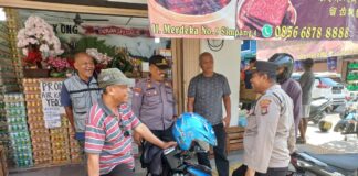 Cegah Paham Radikalisme, Sat Binmas Polresta Tanjungpinang Sambangi Masyarakat Kota Tanjungpinang