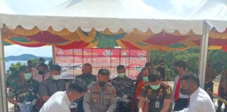 Polres Anambas Musnahkan Narkotika Jenis Kokain Seberat 8,832 Kg