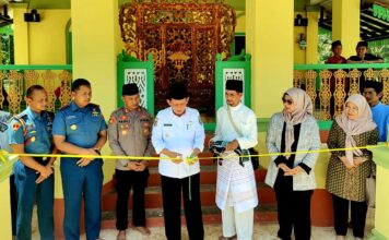 Gubernur Ansar Resmikan Revitalisasi Masjid Jami Sultan Lingga Tahap I