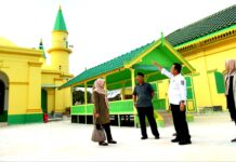 Karpet Khusus dari Turki Untuk Masjid Sultan Riau Penyengat Tiba