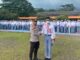 Kapolsek Jadi Pembina Dalam Upacara Bendera di SMAN 1 Daik Lingga