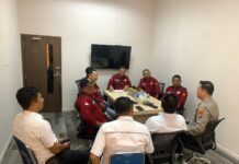 Wakapolresta Tanjungpinang Terima Kunjungan Silaturahmi AWDI DPW KEPRI