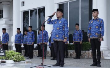 Sekretaris Daerah Kabupaten Asahan Pimpin Upacara Hari Kesadaran Nasional