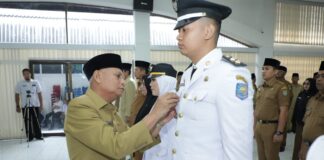 Bupati Asahan Lantik Pejabat Dilingkungan Pemerintah Kabupaten Asahan