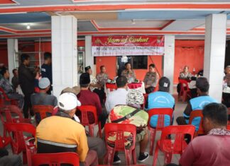 Polresta Tanjungpinang Kembali Gelar Pertemuan dengan Masyarakat Bertajuk Jumat Curhat