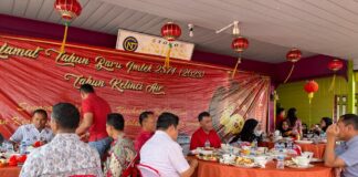 Bupati Natuna Hadiri Perayaan Tahun Baru Imlek 2574 di Sedanau