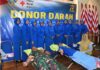 Lanal Ranai Gelar Donor Darah di HUT ke 77 POM TNI AL