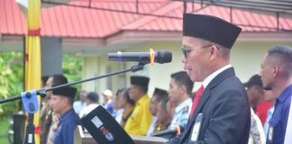 Ketua KPU Lingga Lantik 252 Anggota PPS