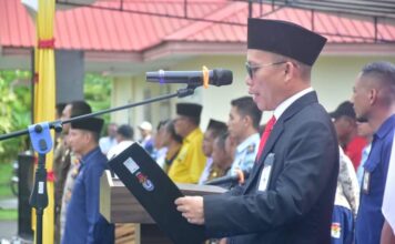 Ketua KPU Lingga Lantik 252 Anggota PPS