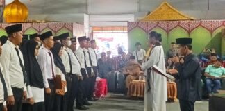 Hadiri Pelantikan Anggota PPS, Ini Pesan Bupati Anambas Abdul Haris