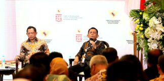 Ansar Paparkan Strategi Penanganan Covid19 di Kepri Dihadapan Presiden dan Para Menteri