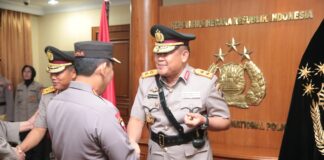 Irjen Pol Tabana Bangun Resmi Jabat Kapolda Kepri