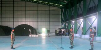 Lanud Raden Sadjad Laksanakan Apel Luar Biasa