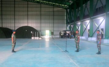 Lanud Raden Sadjad Laksanakan Apel Luar Biasa
