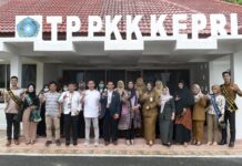 Dewi Ansar Terima Audiensi Jajaran Kantor Bahasa Kepri Bahas Tentang Literasi