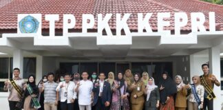 Dewi Ansar Terima Audiensi Jajaran Kantor Bahasa Kepri Bahas Tentang Literasi