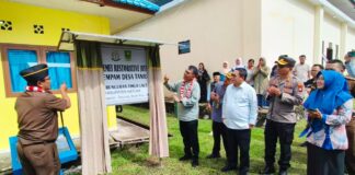 Kajari Natuna Launching Umah Demei Restorative Justice Wan Lempam Desa Tanjung